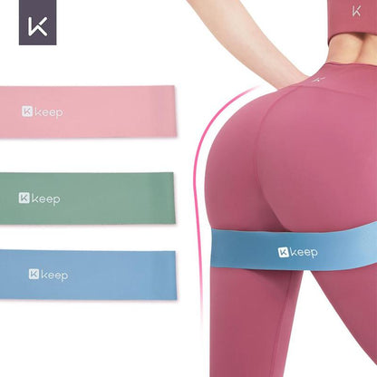 KEEP Resistance Bands for Men and Women, Elastic Loop Bands for Booty & Legs, Different Levels Elastic Band for Home Gym, Great Fitness Equipment for Training, Yoga, Exercise Workout Straps