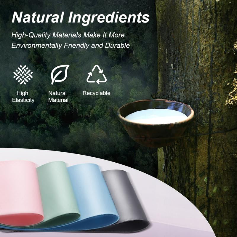 KEEP Resistance Bands for Men and Women, Elastic Loop Bands for Booty & Legs, Different Levels Elastic Band for Home Gym, Great Fitness Equipment for Training, Yoga, Exercise Workout Straps