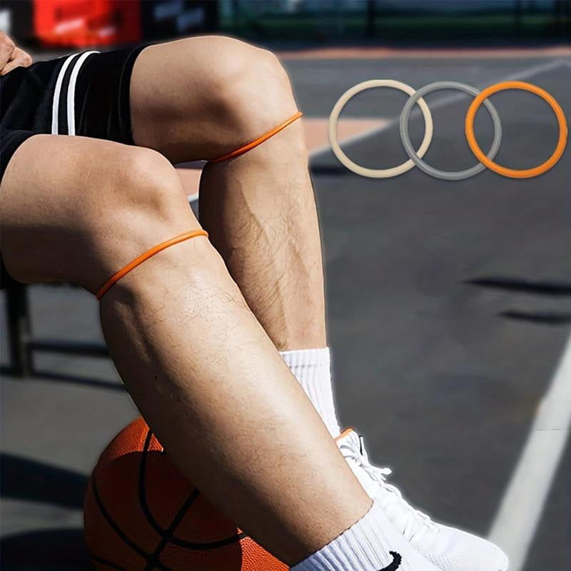 Silicone Knee Strap, 1 Count Lightweight Knee Support, Knee Protector for Running, Basketball, Running, Protective Gear for Men & Women, Leg Band