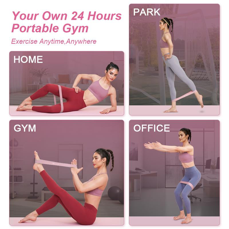 KEEP Resistance Bands for Men and Women, Elastic Loop Bands for Booty & Legs, Different Levels Elastic Band for Home Gym, Great Fitness Equipment for Training, Yoga, Exercise Workout Straps